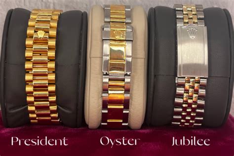 rolex bracelet differences|Rolex bracelets for women.